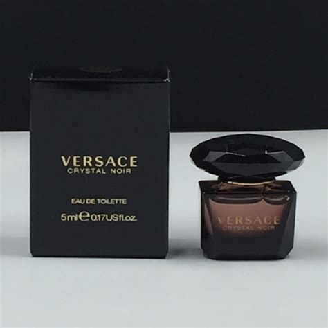 versace crystal noir 5ml цена|Versace Crystal Noir perfume boots.